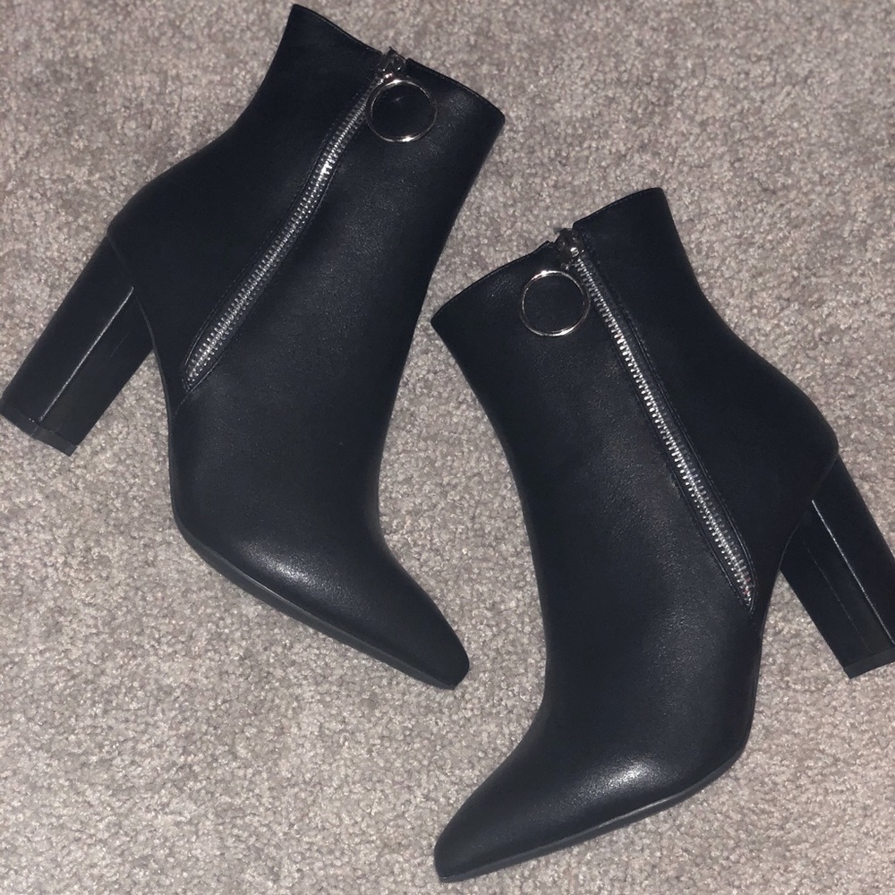 Black booties